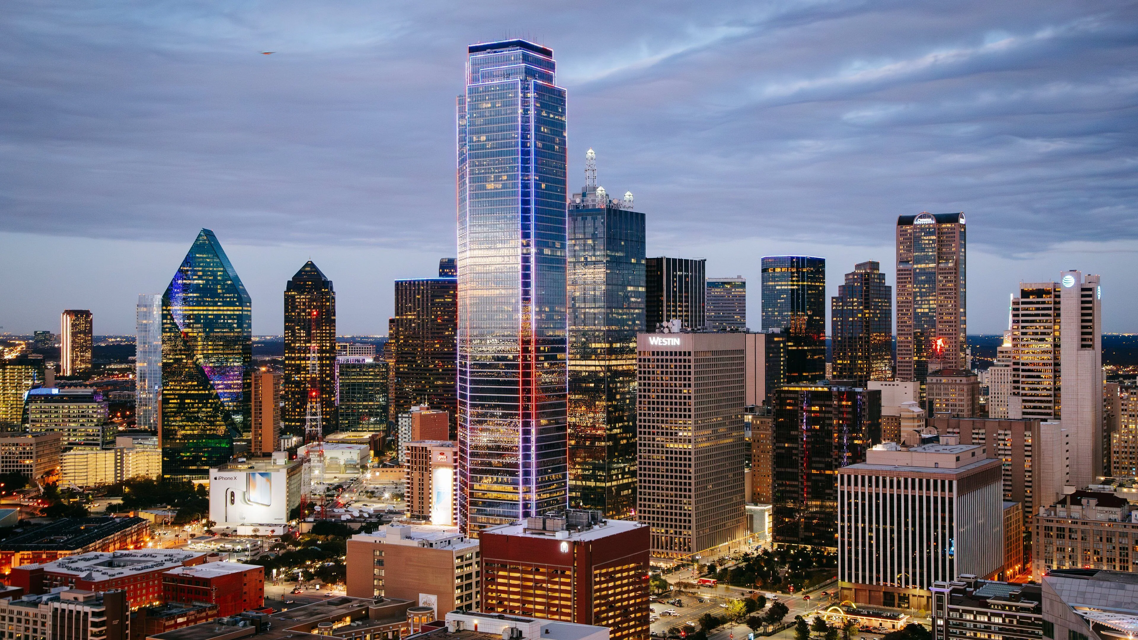 Commercial cleaning service areas in Dallas