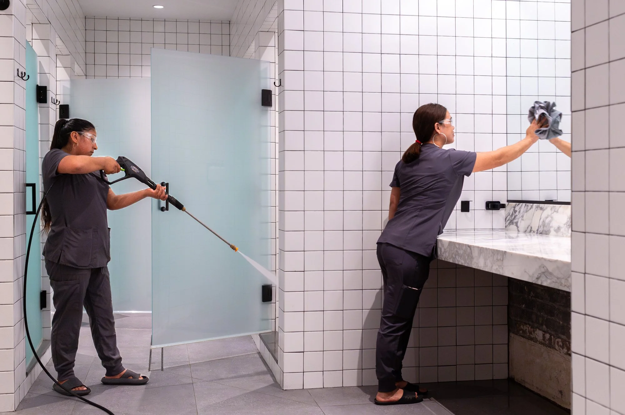 Bathroom and Locker Room Sanitization